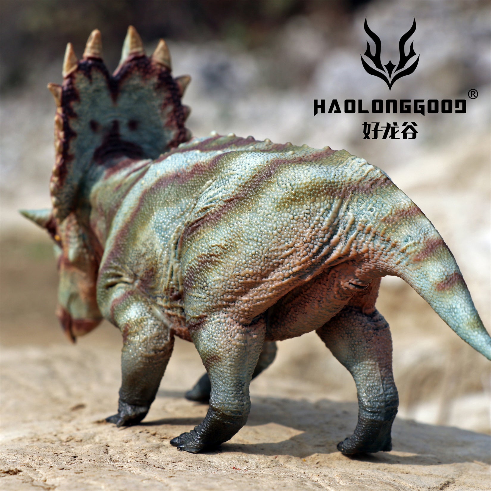 HAOLONGGOOD 1:35 Scale Utahceratops Model