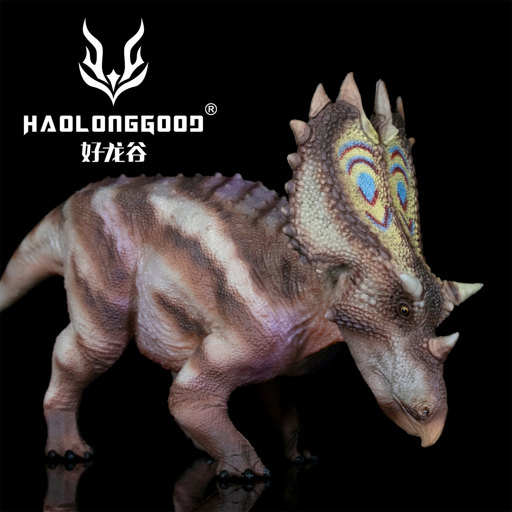 HAOLONGGOOD 1:35 Scale Utahceratops Model