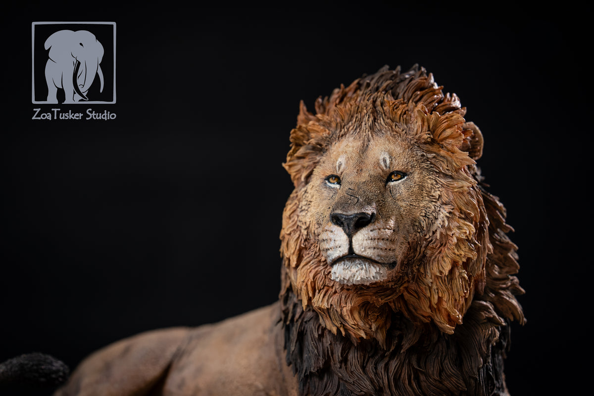 De CLAY Studio Weißes Nashorn Modell