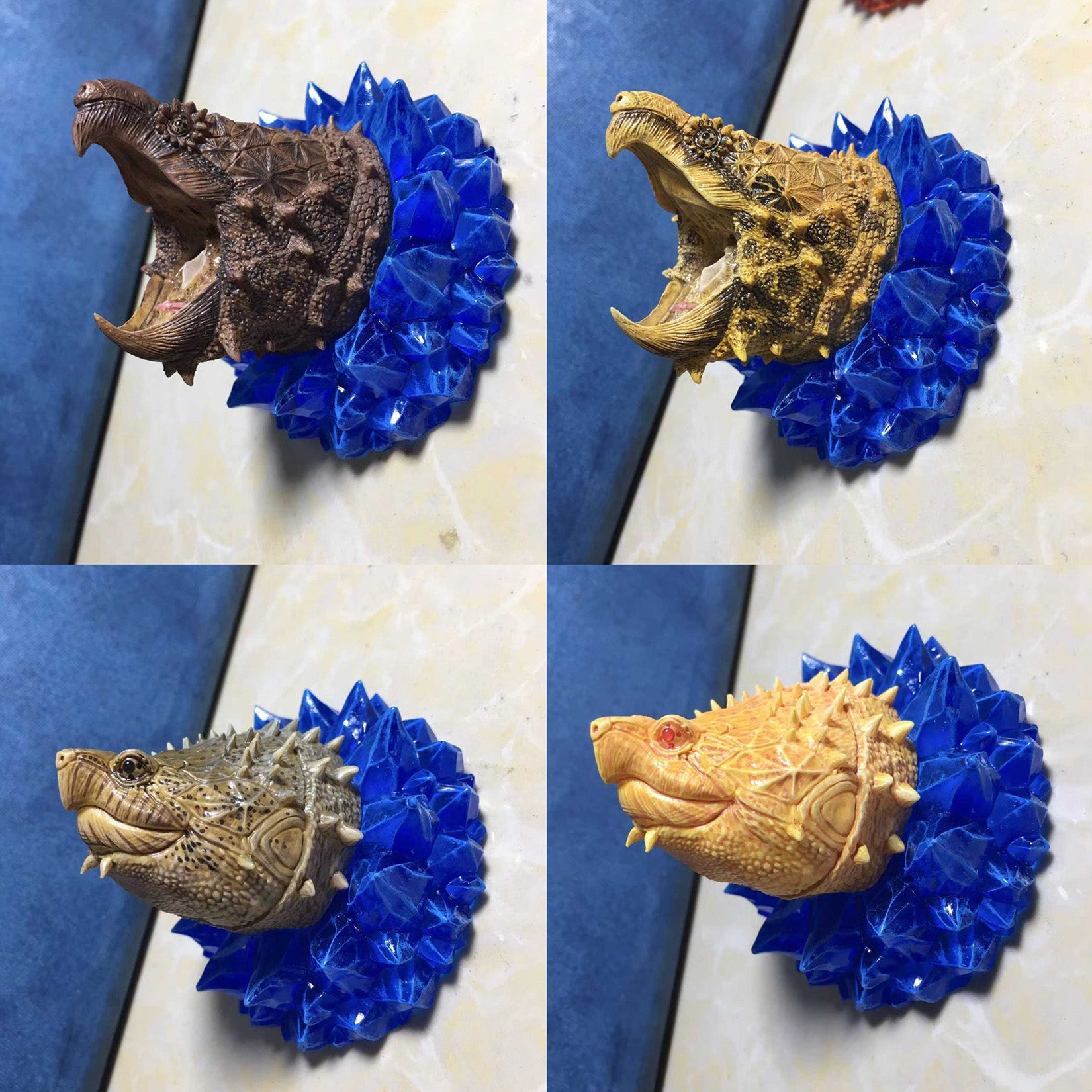 Chelydridae Resin Fridge Magnet Model