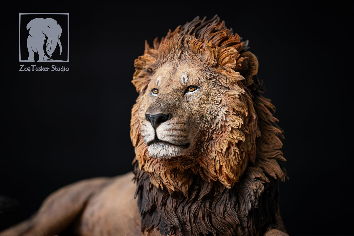 De CLAY Studio Weißes Nashorn Modell