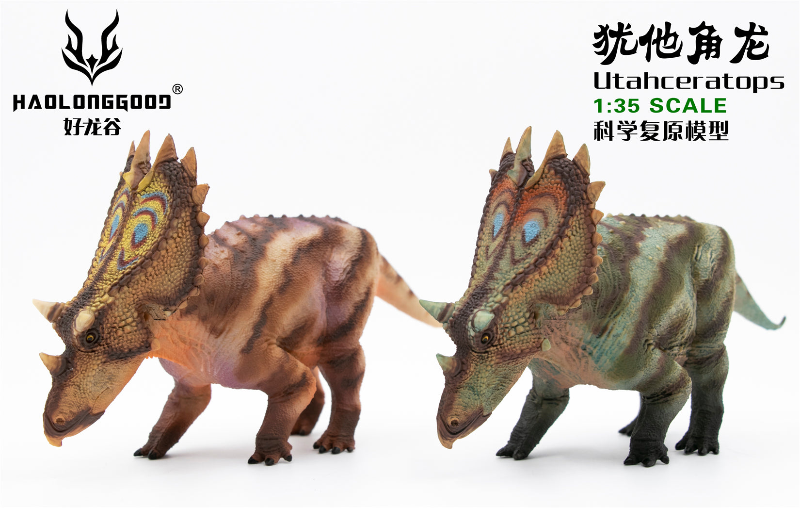 HAOLONGGOOD 1:35 Scale Utahceratops Model