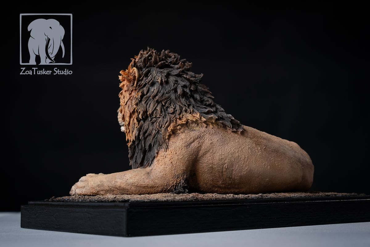 De CLAY Studio Weißes Nashorn Modell