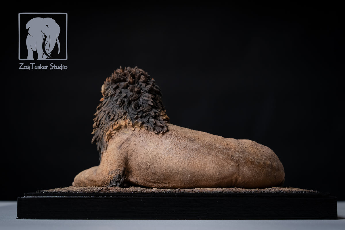 De CLAY Studio Weißes Nashorn Modell