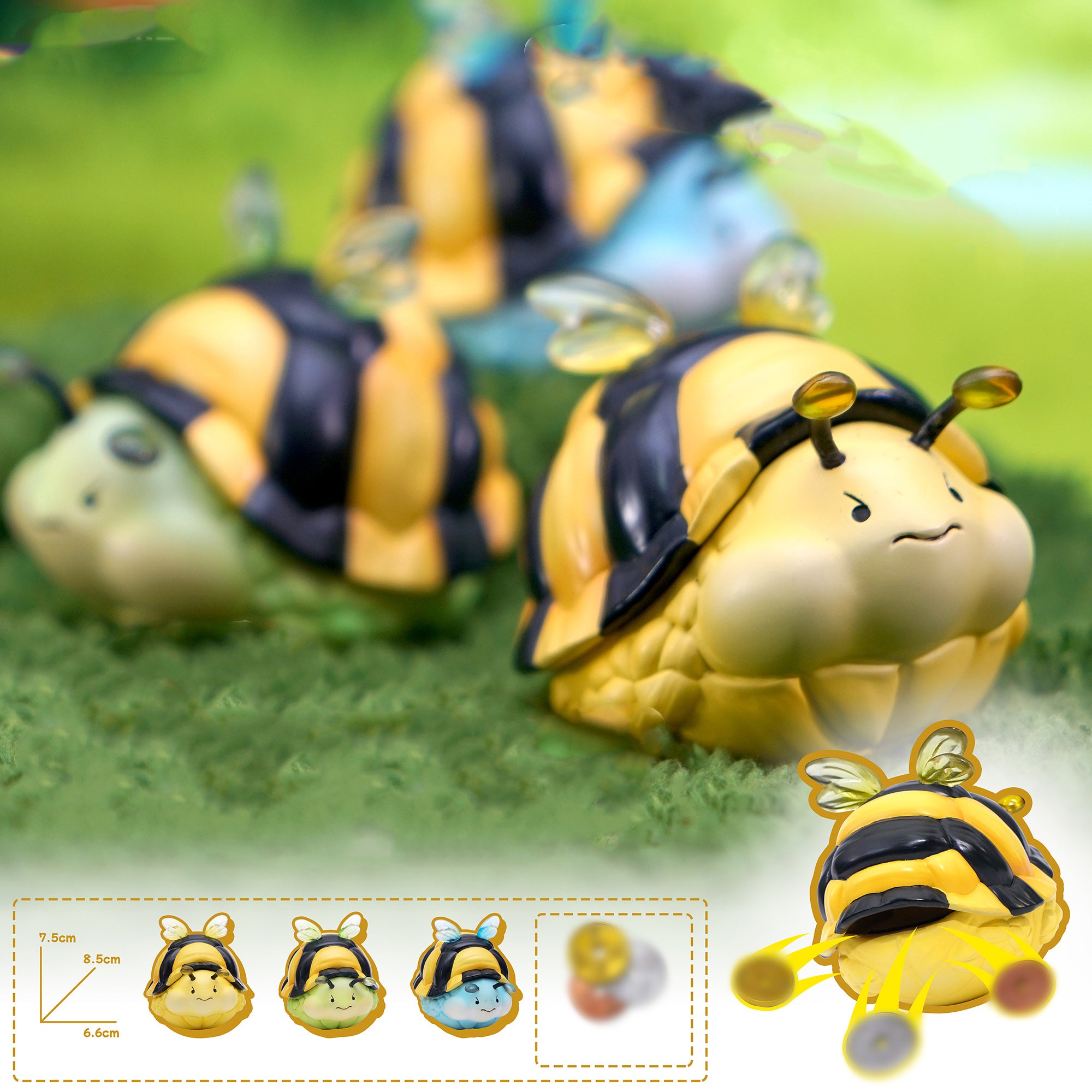 Lucky Resin Ornament Realistic Animal Model