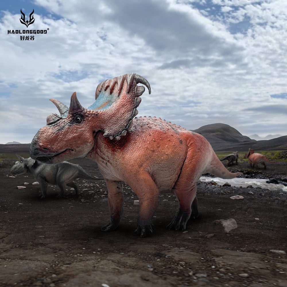 HAOLONGGOOD 1:35 Scale Kosmoceratops Model