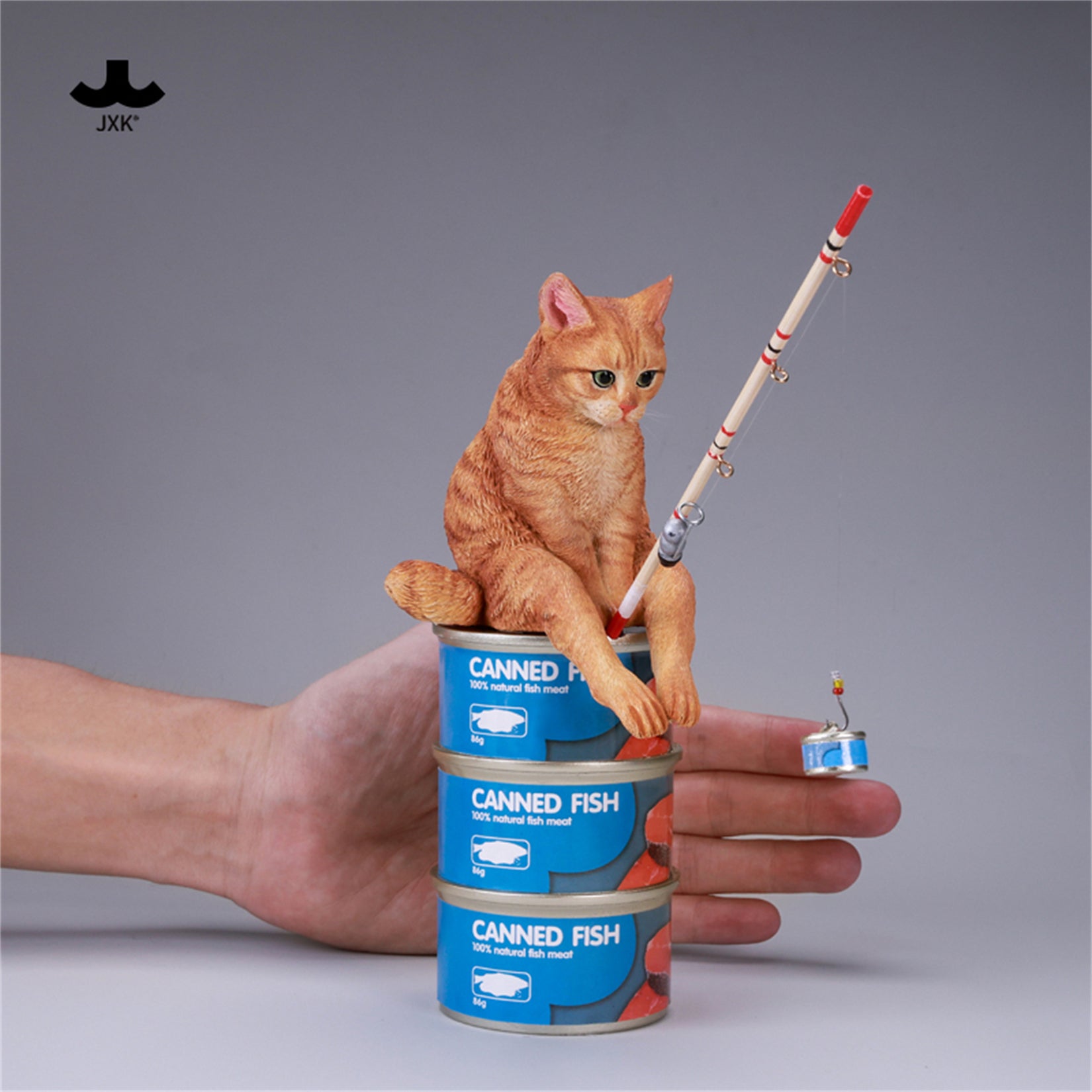 JXK Dream-Fishing Kitten Figure