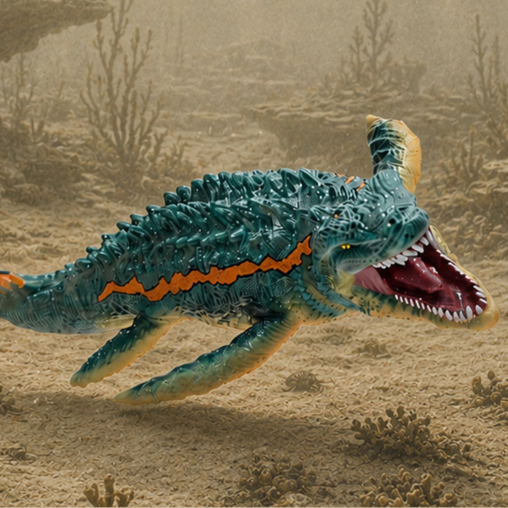 RECUR Fierce Mosasaurus Model