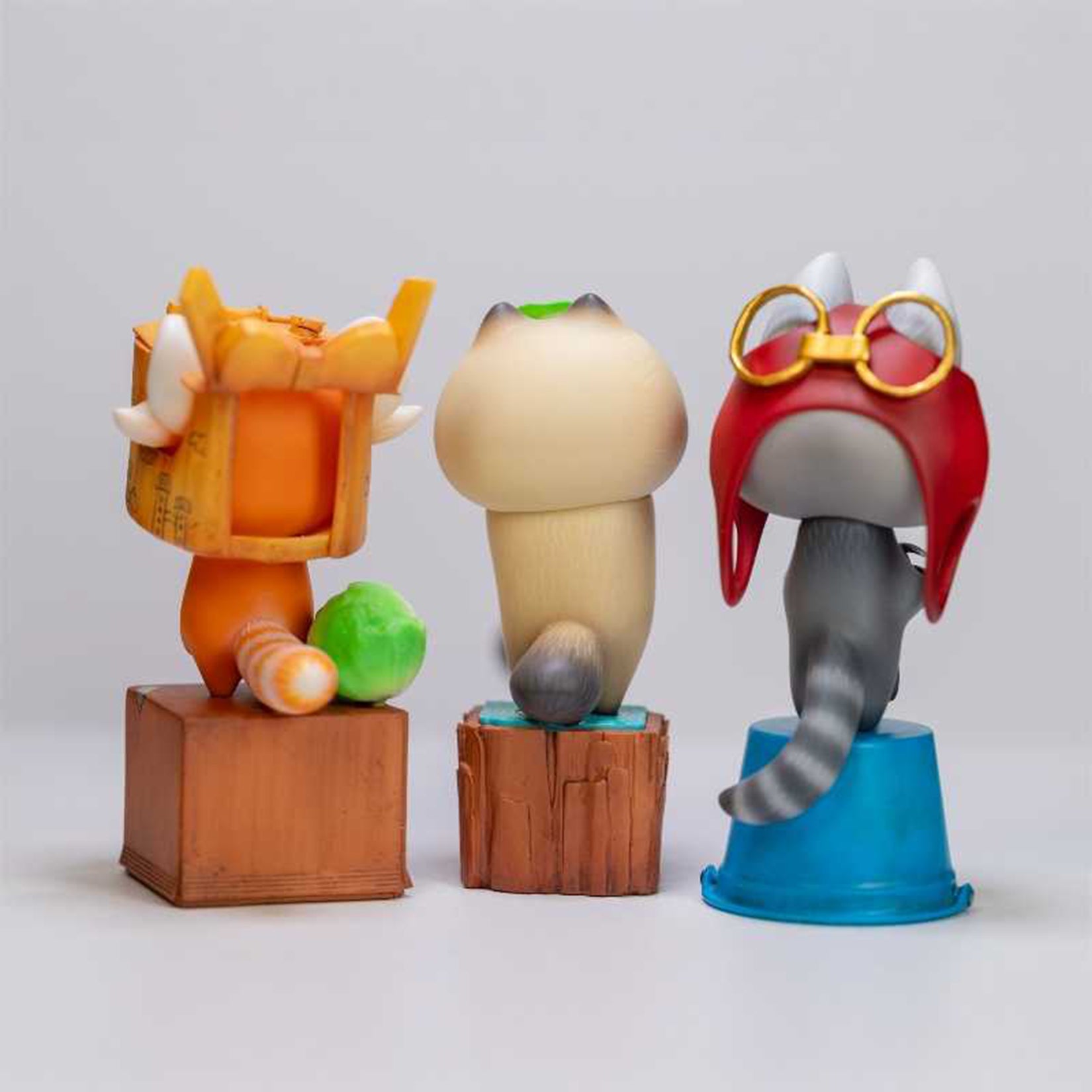Adorable Fluffy Animal Collectible Figures
