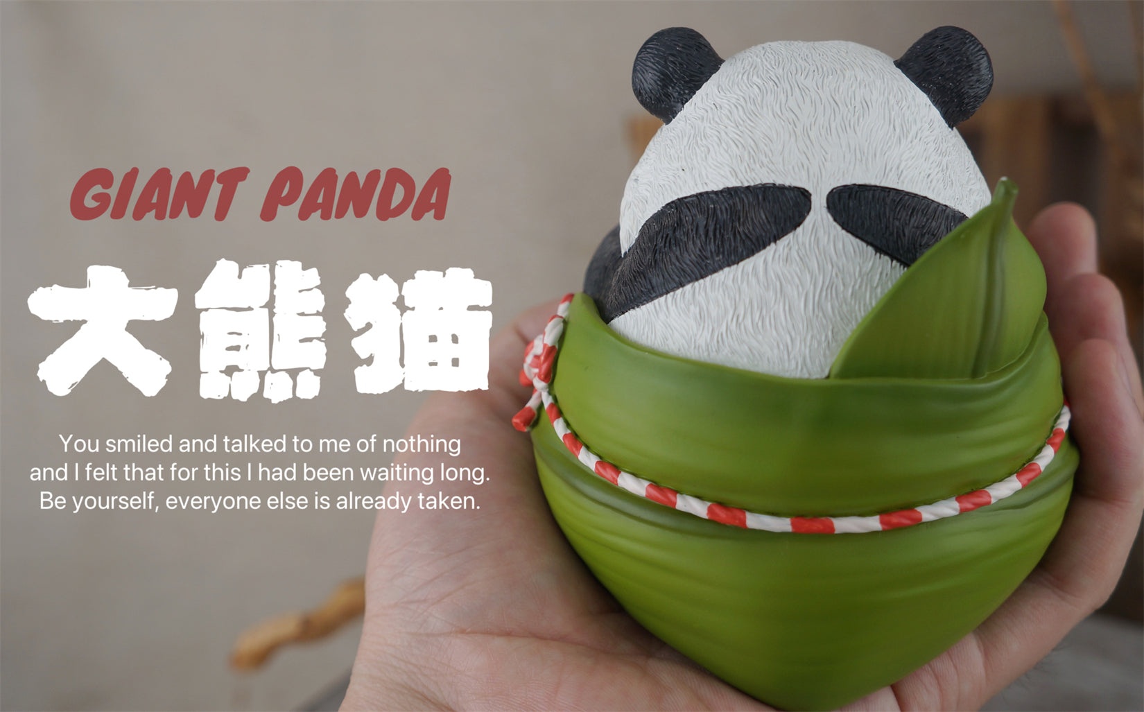 BOWUZHI Studio Panda Model Dragon Boat Festival Limited Edition