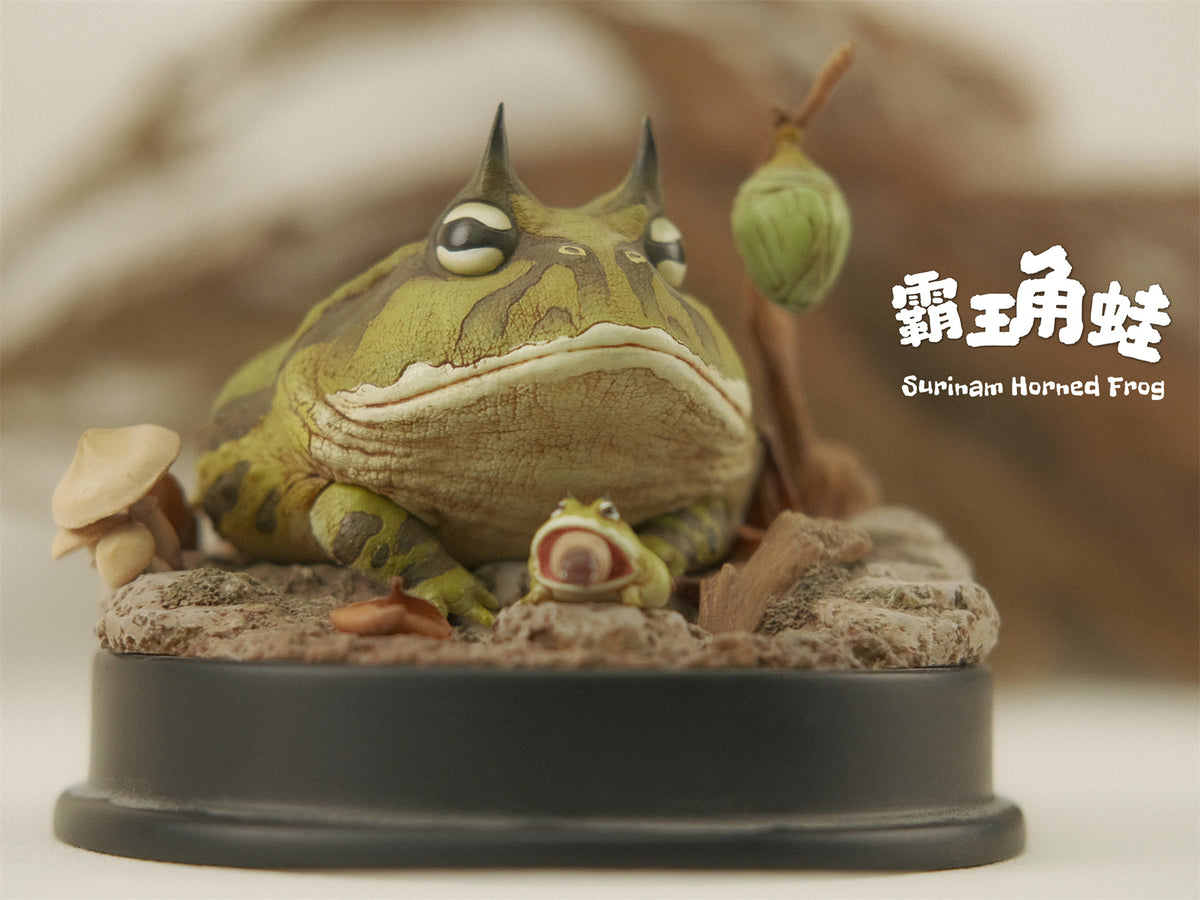 Bowuzhi Studio Limited Edition Surinam Horned Frog Scene Model