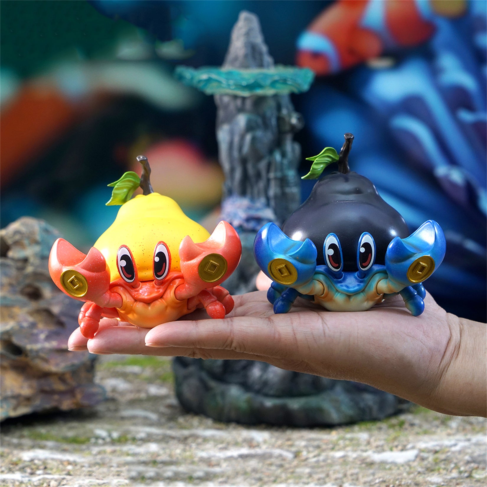 Einsiedlerkrebs Birnenmodell Kreative Figur