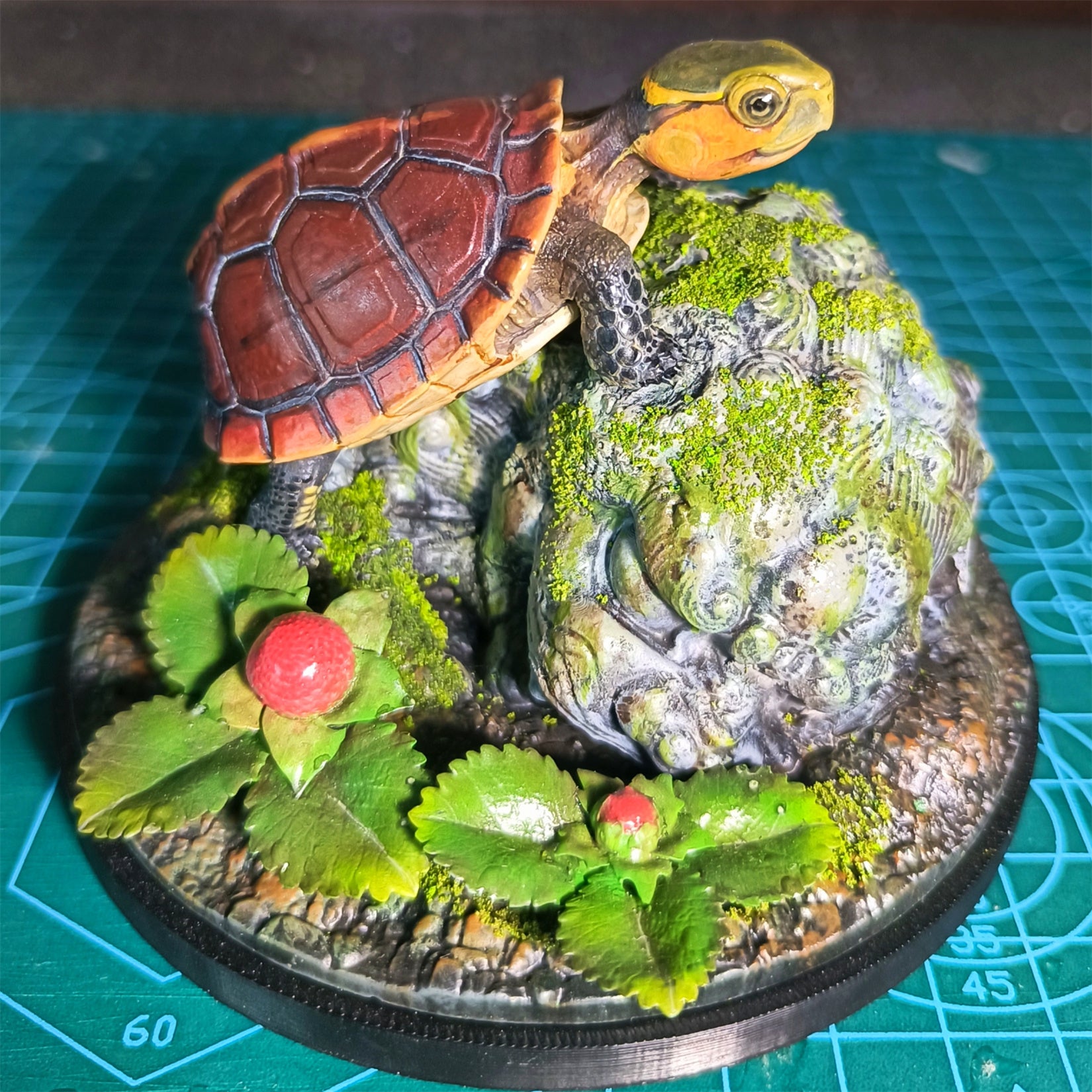 Yellow-margined Box Turtle Baby Model