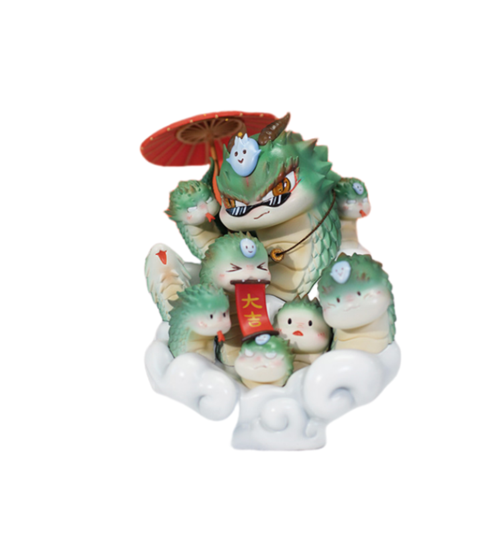 1:18 Scale Snake Luck Art Figure