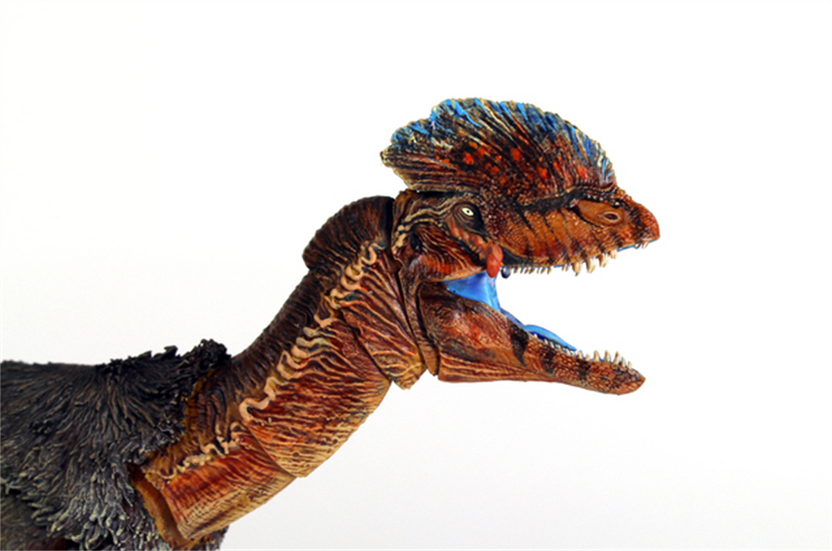 Bêtes du Cyberzoïque Dilophosaurus wetherilli - Échelle 1/18