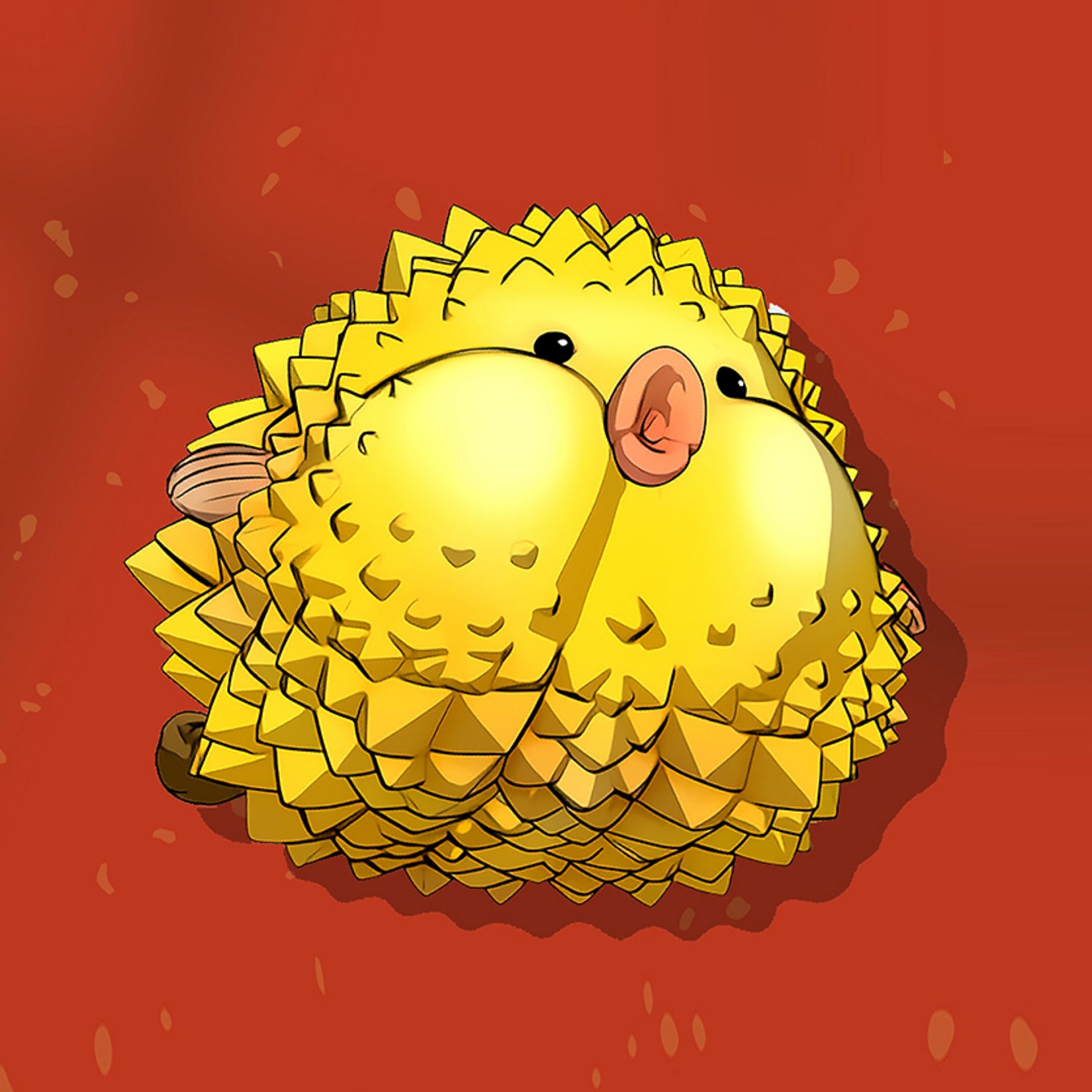 Durian Fish Resin Animal Decor