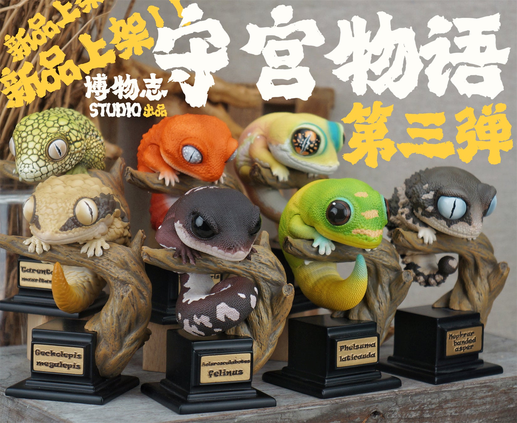 Gekko Gecko 03 Series Blind Box Model