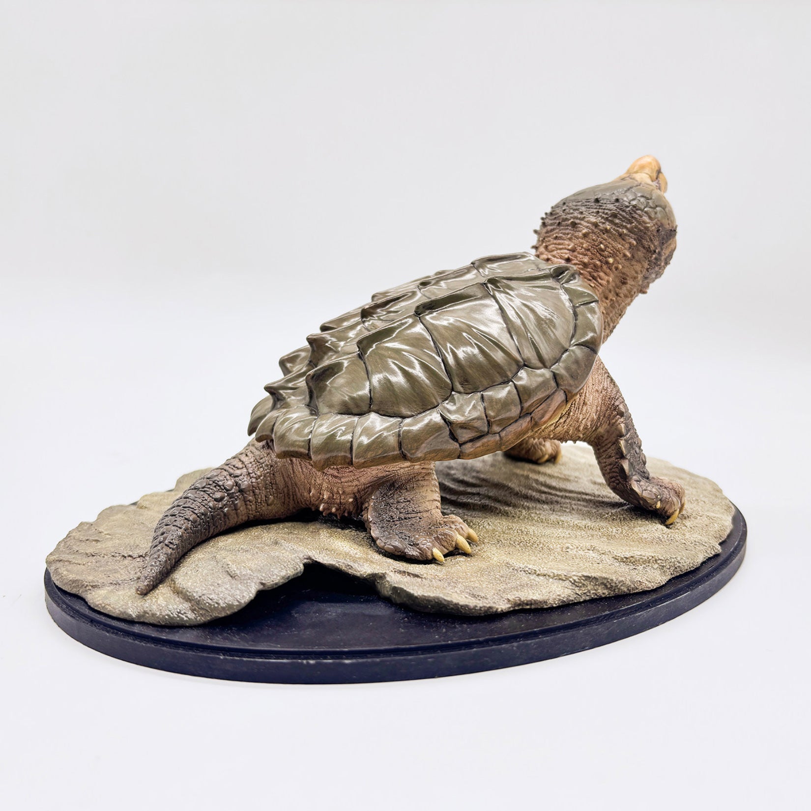 Animal Heavenly Body Standing Alligator Snapping Turtle Figurine
