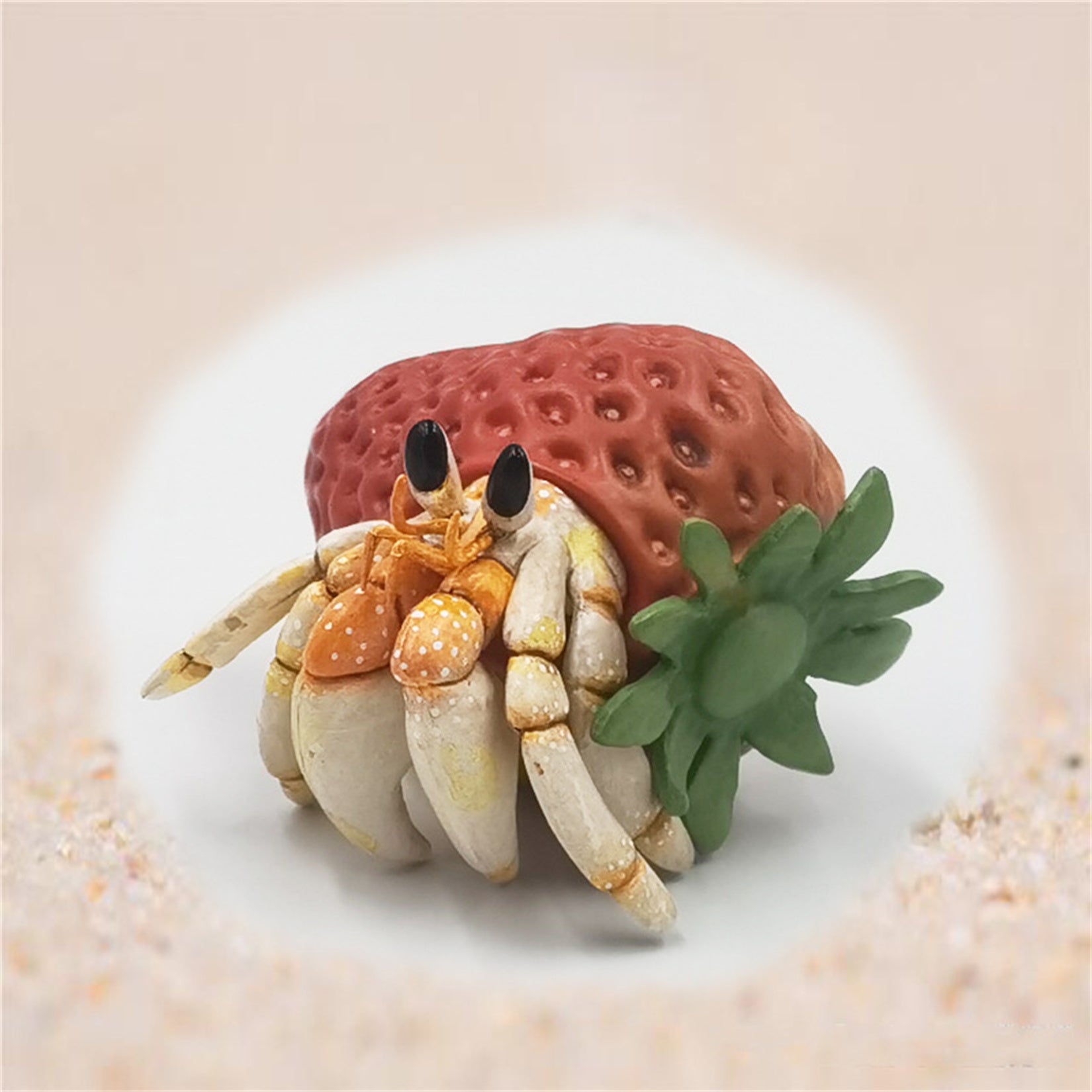 Coenobita Perlatus Model Crab Animal Figure