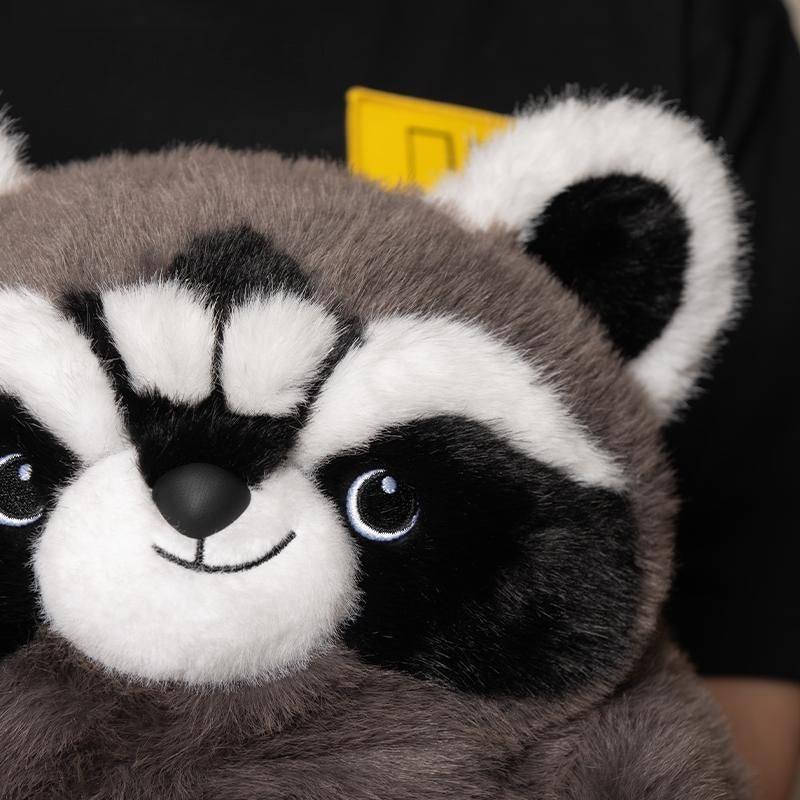 Raccoon Model Soft Animal Figure