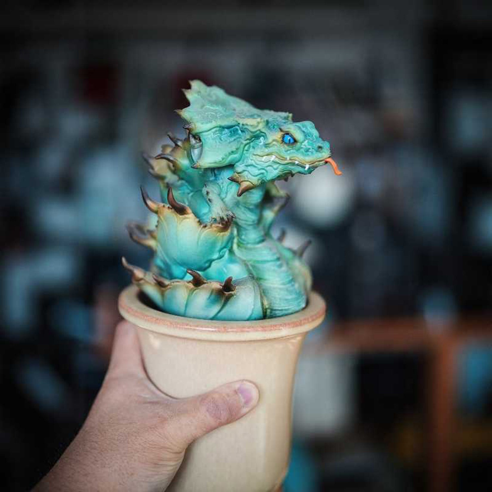 Blue Whale Skink Model