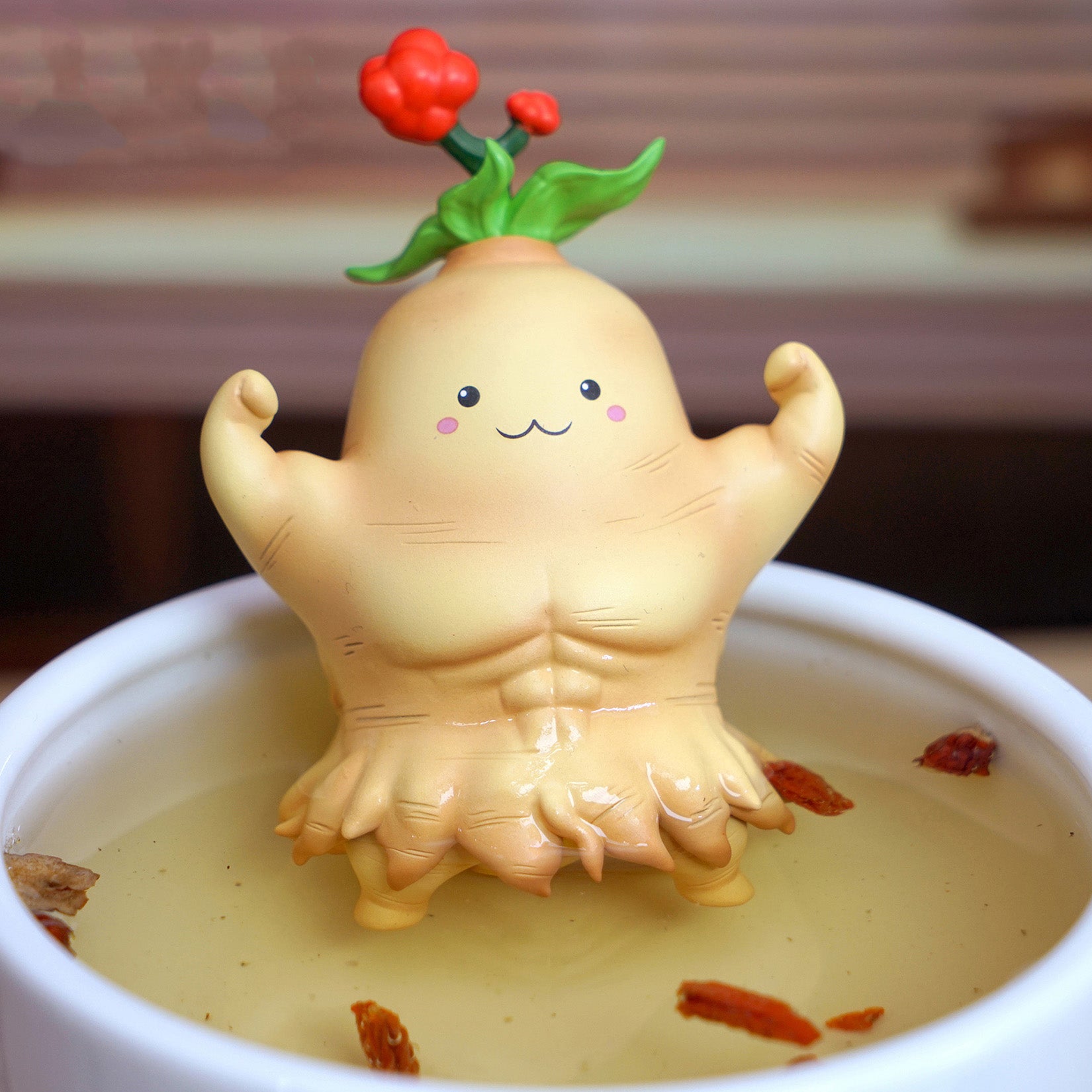 Ginseng Doll Model Creative Figure