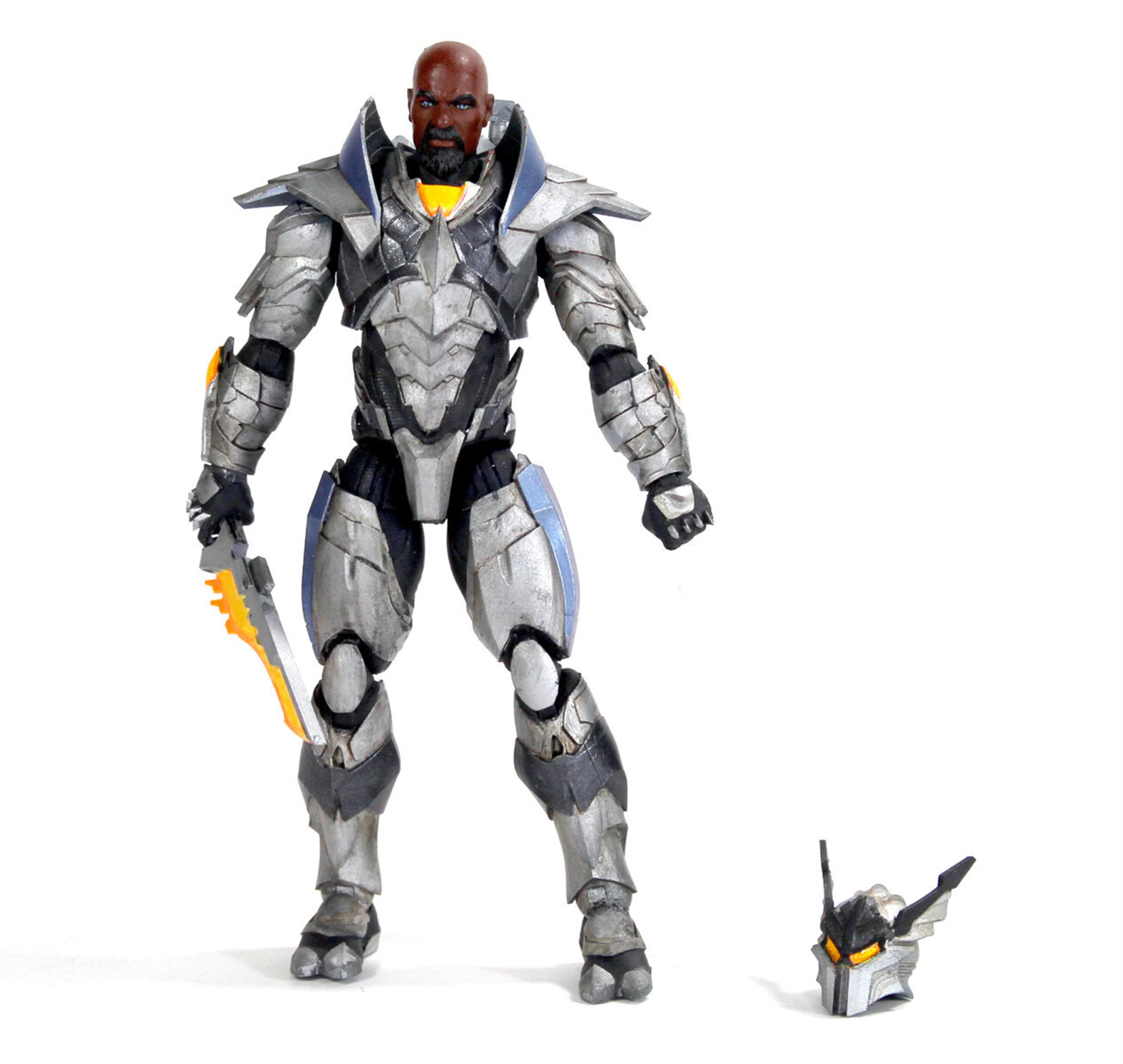 Beasts of the Mesozoic Argenteus- Allosaurus pilot- Cyberzoic 1/18th scale action figure