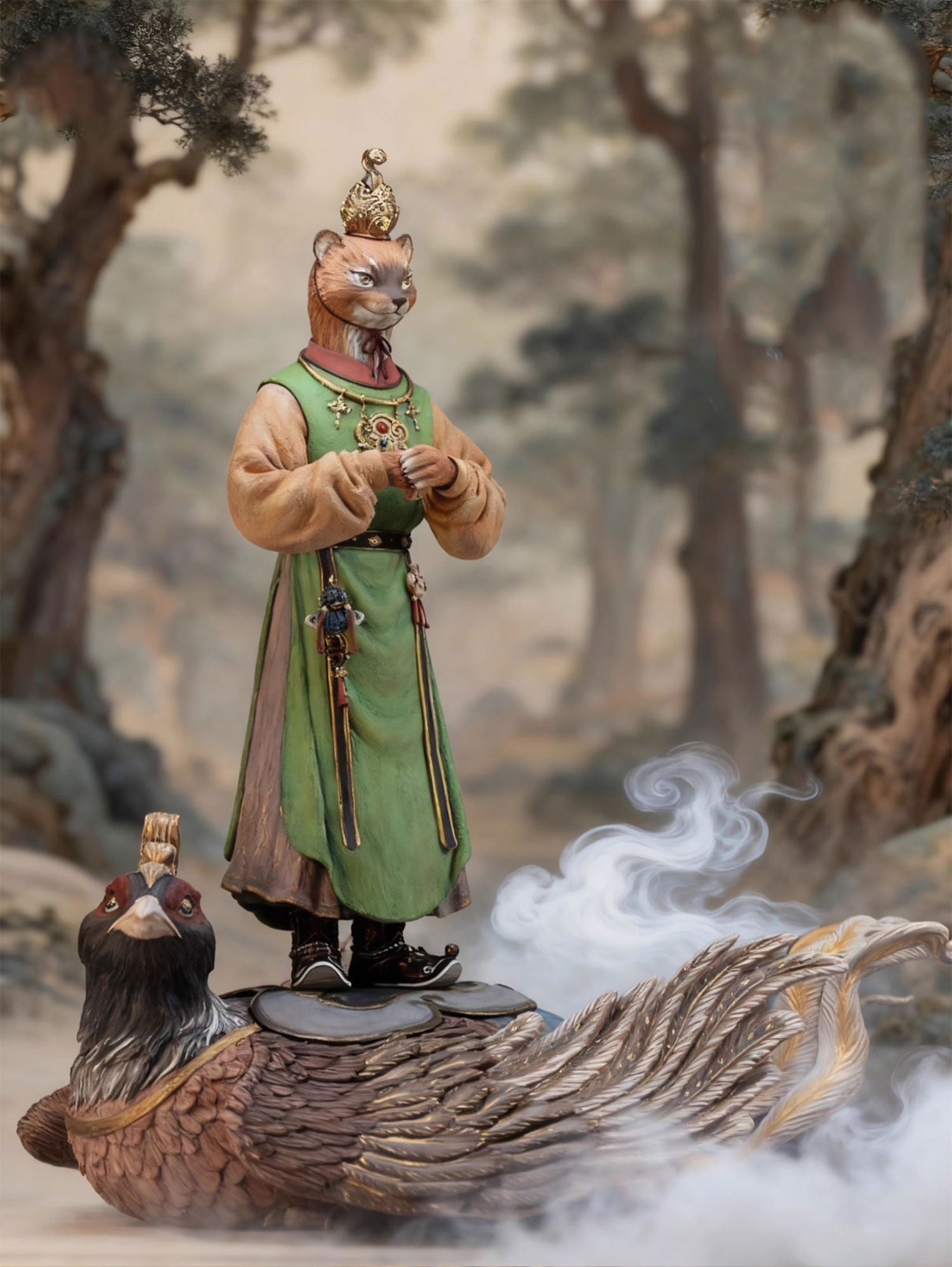 JXK Weihnachtsbaum-Katzenmodell