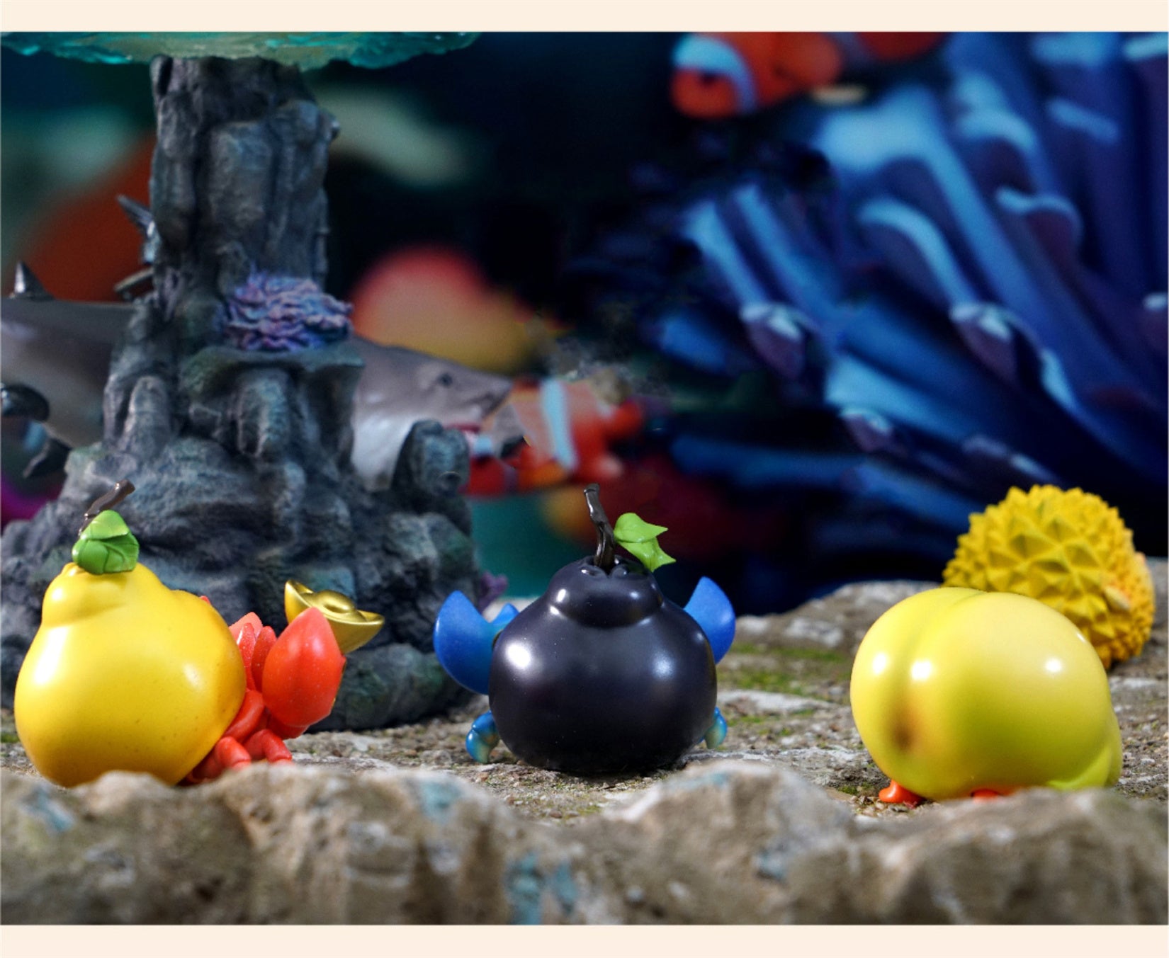 Einsiedlerkrebs Birnenmodell Kreative Figur