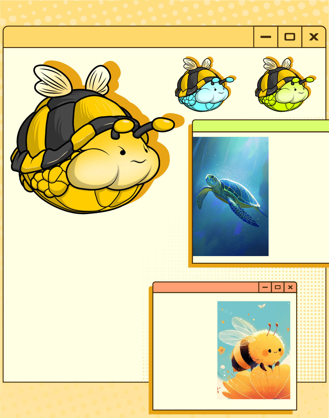 Lucky Resin Ornament Realistic Animal Model