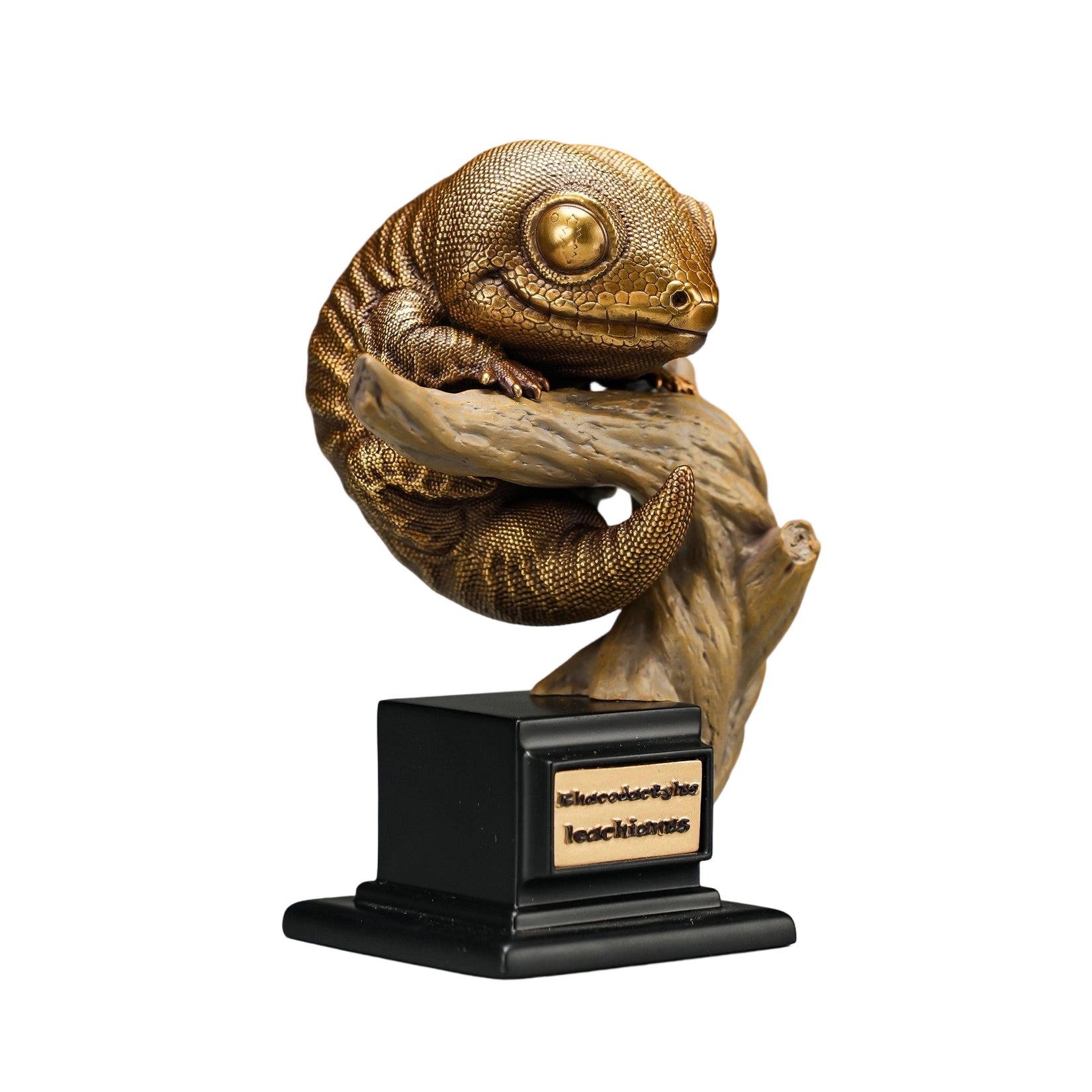 BOWUZHI Studio Bronze Gecko Figurines