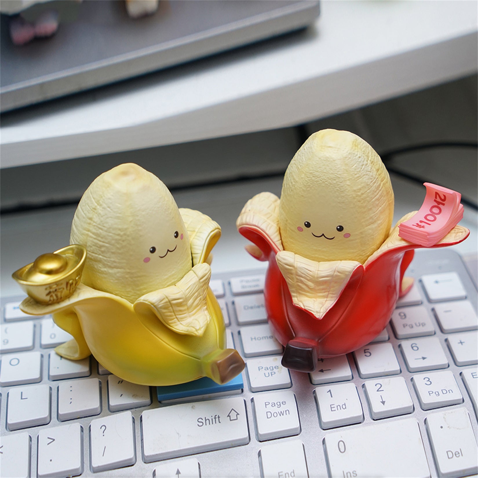 Fortune Bananas Figure Resin Model