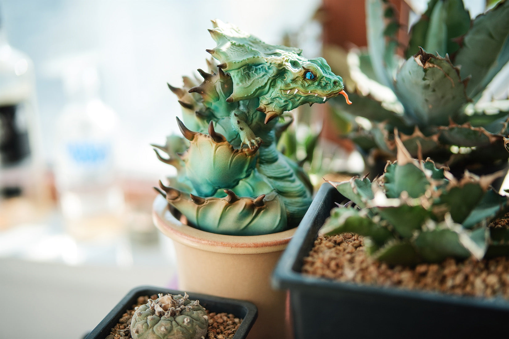 Blue Whale Skink Model