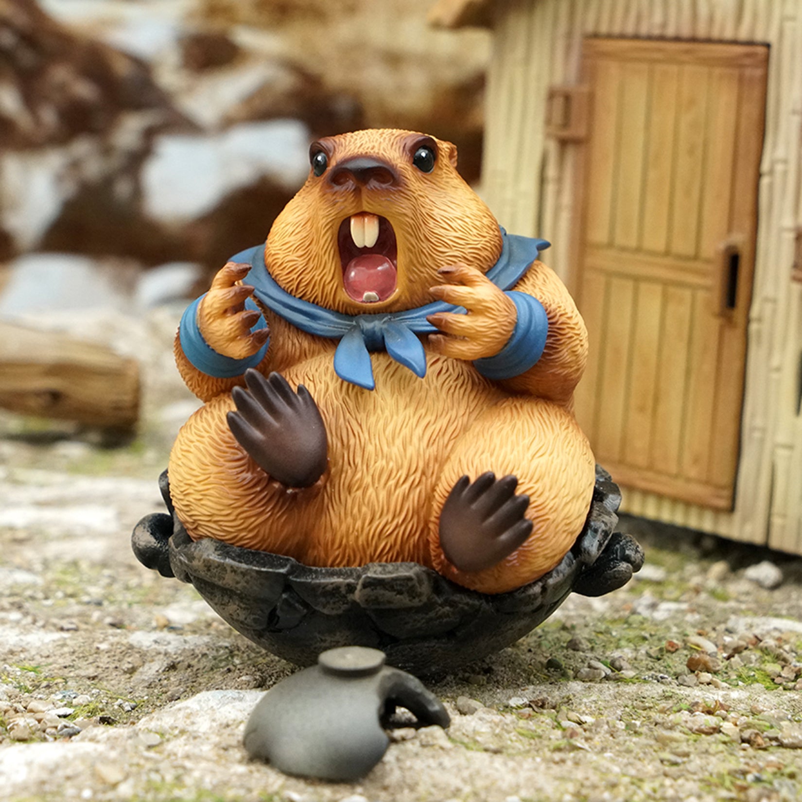 Marmots Model Resin Figure