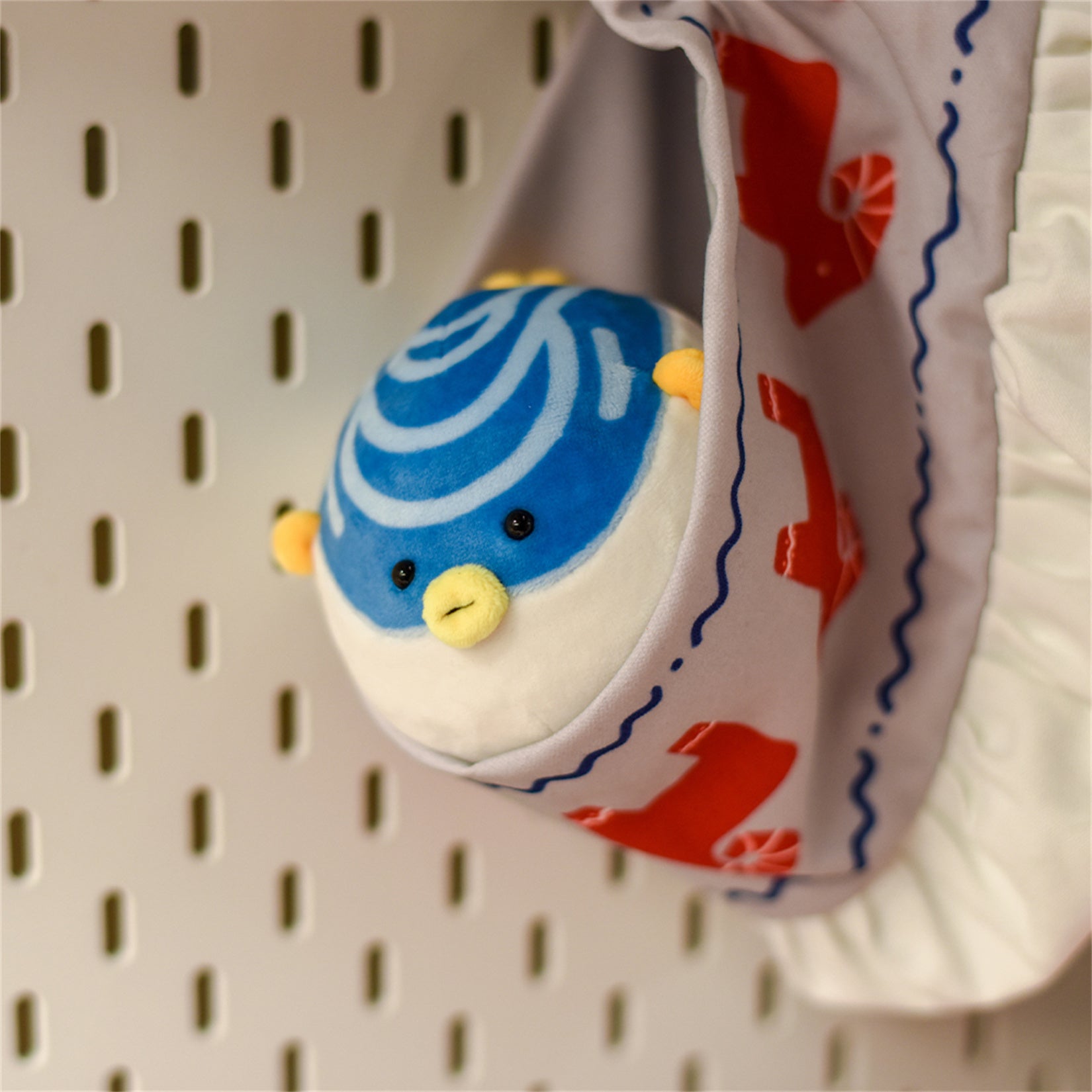 Yellowfin Pufferfish Soft Animal Figure