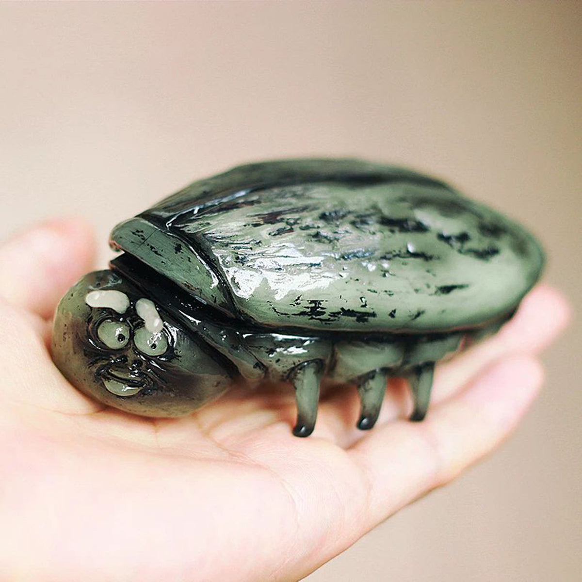 Funny Ugly Bug Statue Insect Figurine Desktop Decor