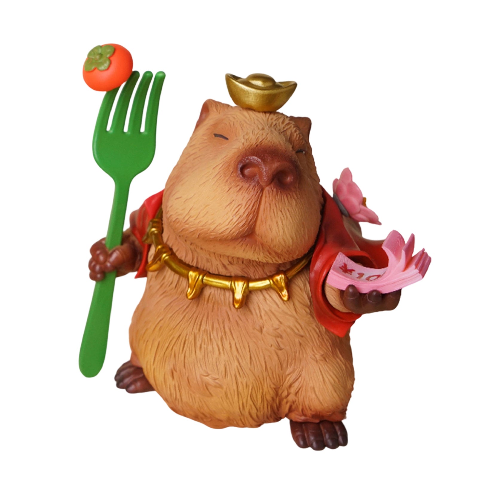 Capybara Figurine Cute Resin Animal Decor