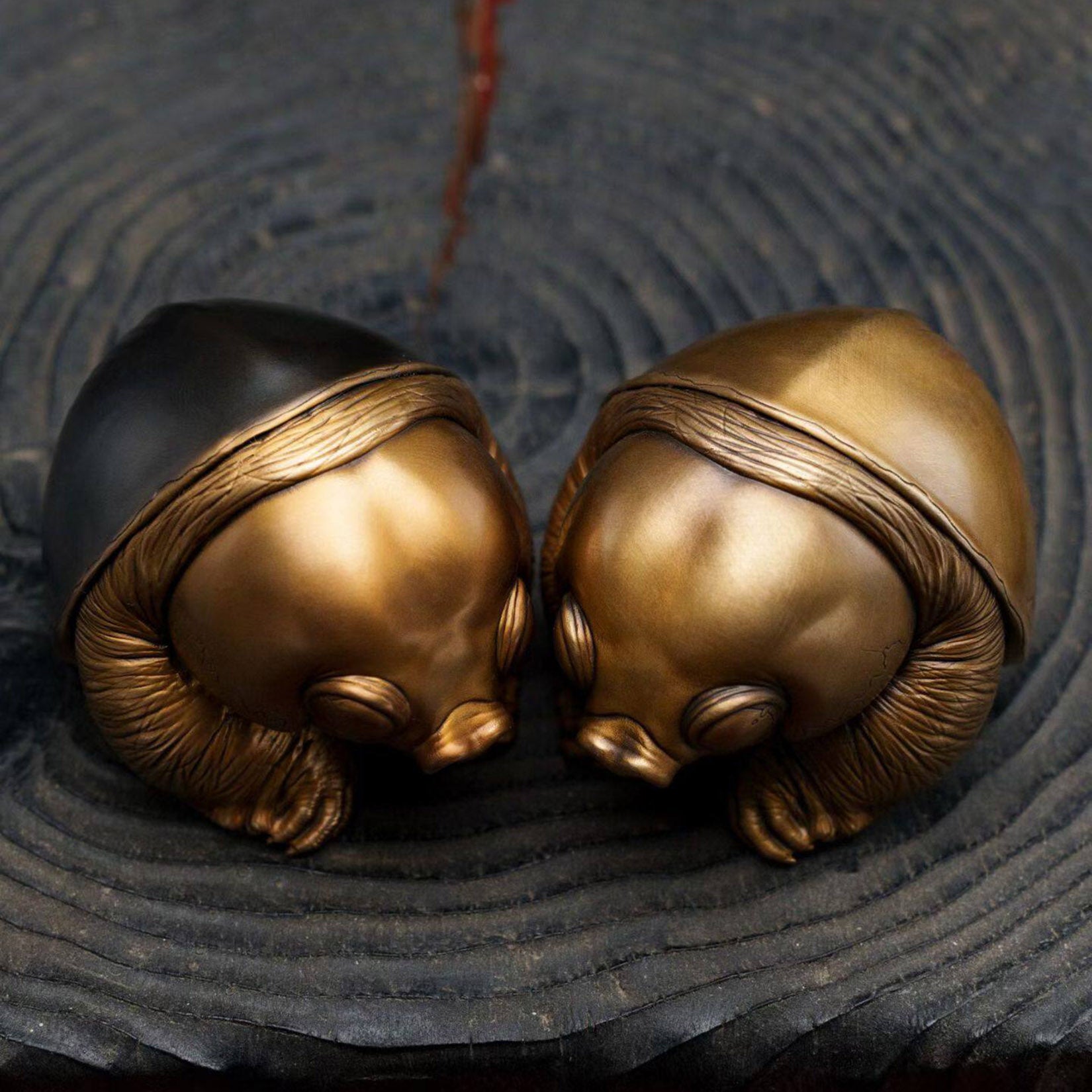 BOWUZHI Studio Bronze Turtle Series Model