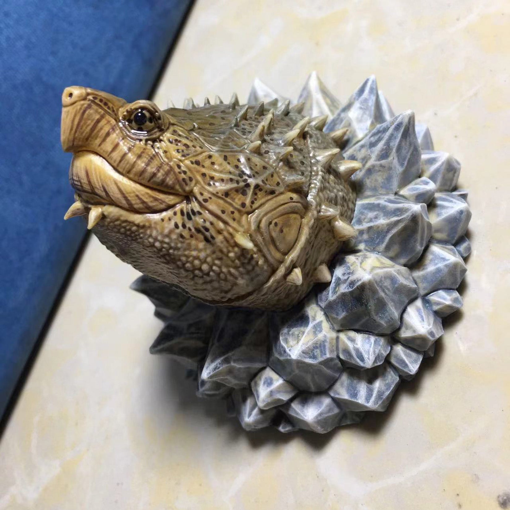 Chelydridae Resin Fridge Magnet Model