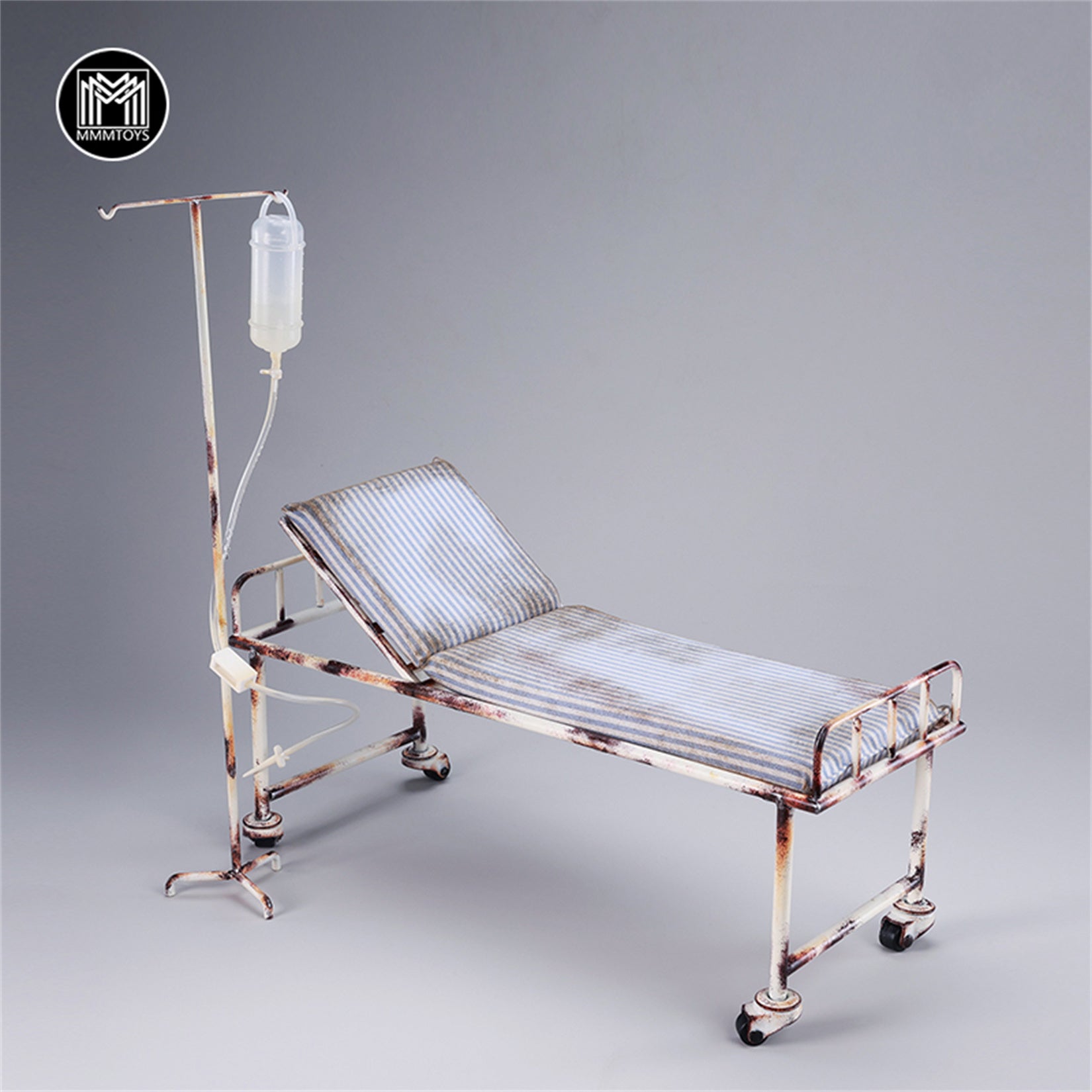 MMMTOYS 1:6 Scale Abandoned Hospital Bed Model