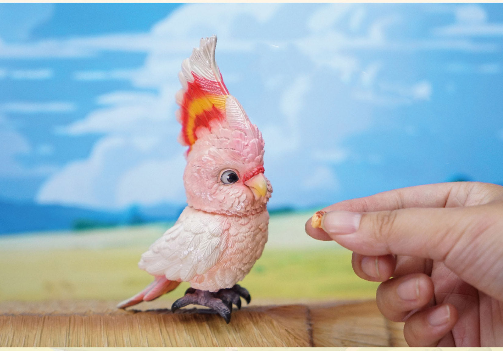 Cacatua Leadbeateri & Cacatua Galerita Parrot Model