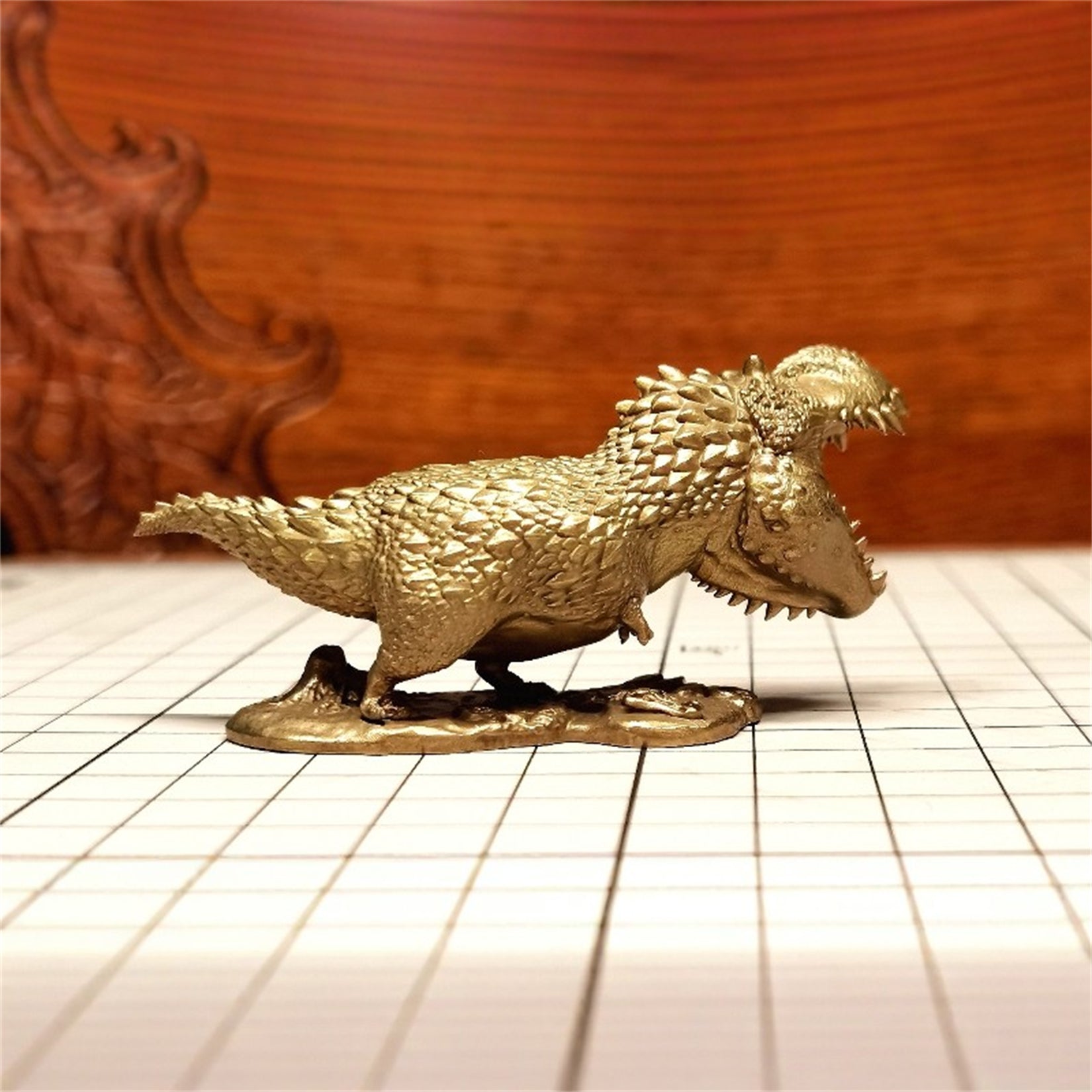 Durian-Fisch-Harz-Tierdekoration