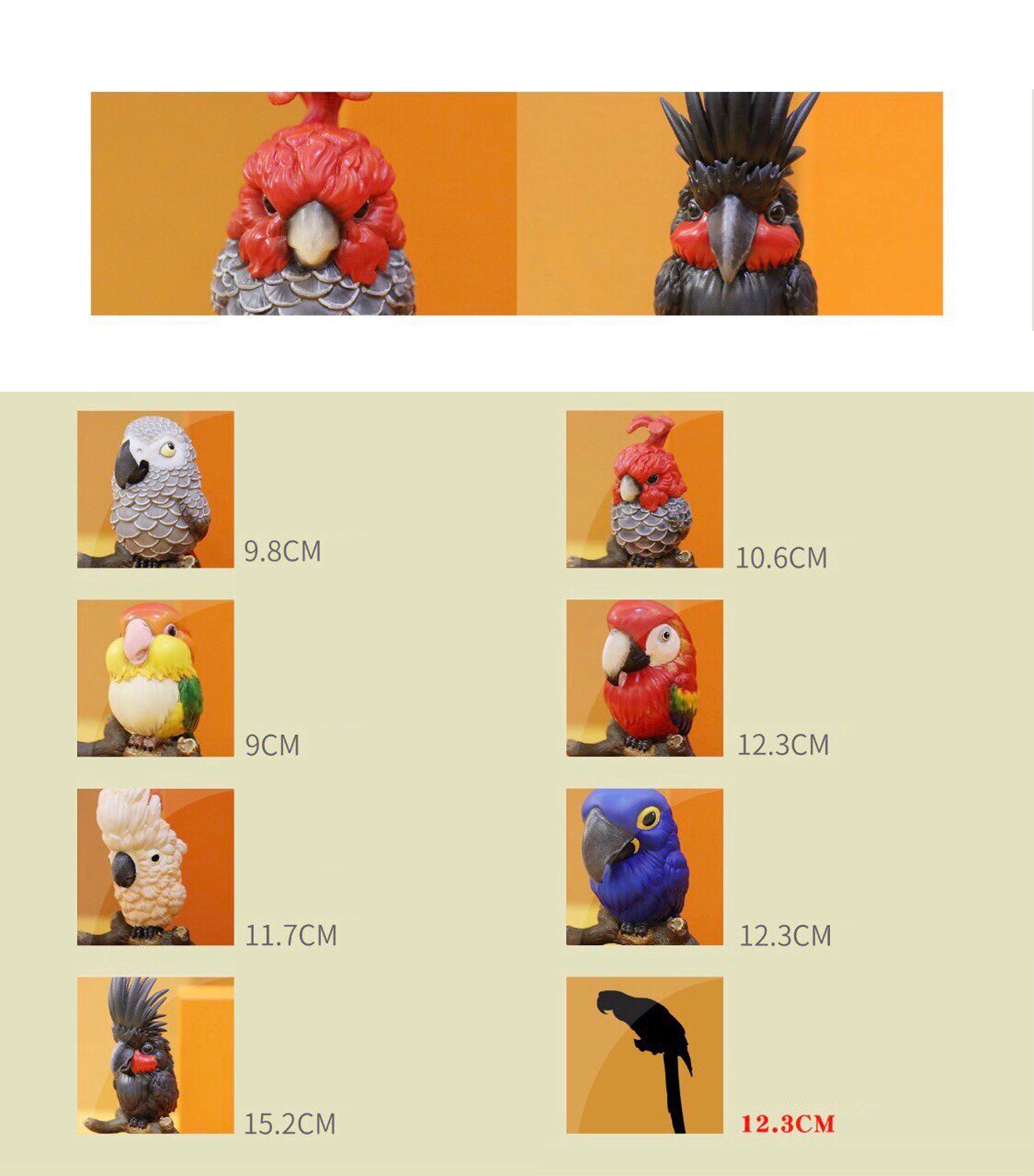 BOWUZHI Studio Parrot 1.0 Blind Box Model