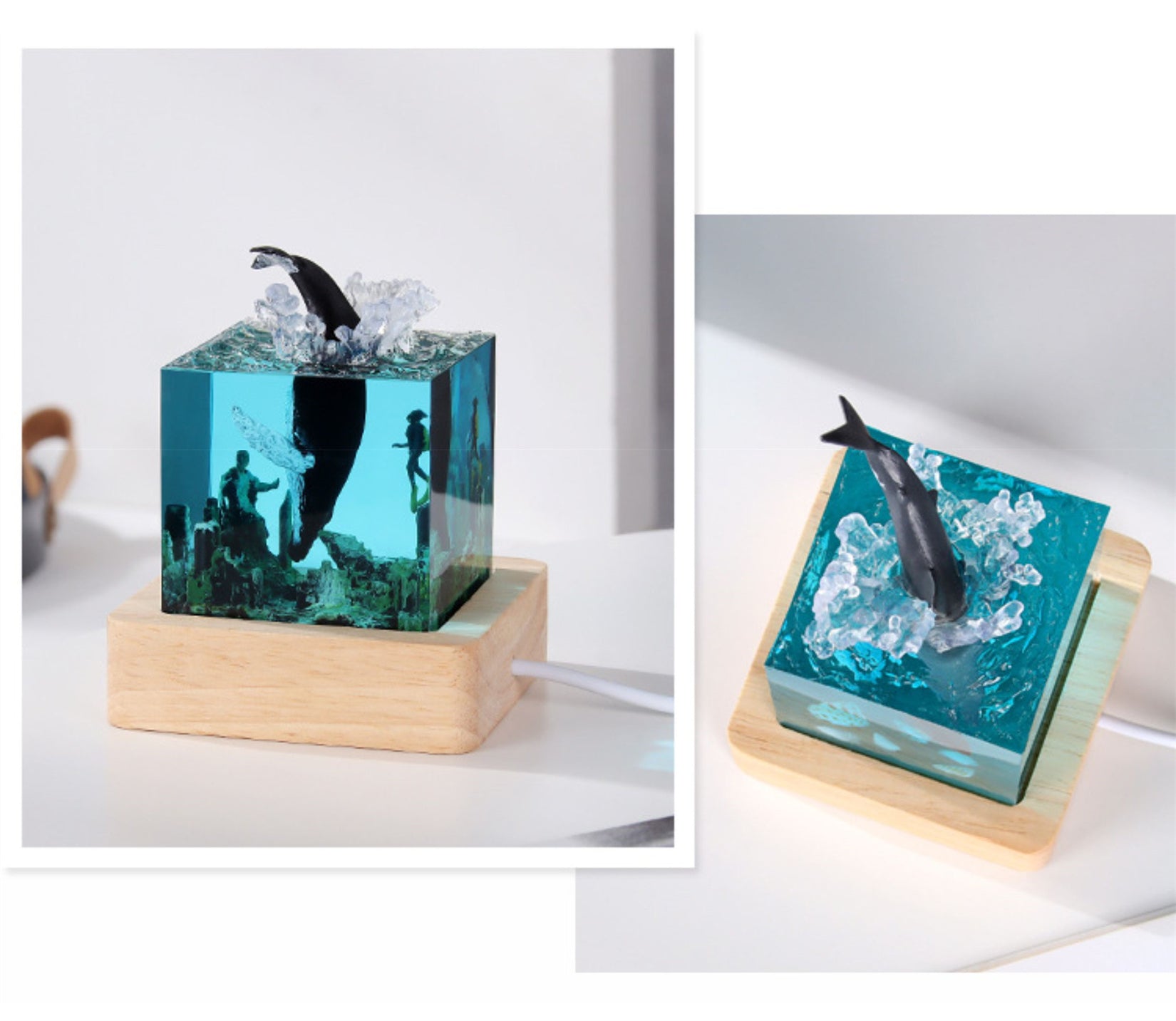 Marine Animal Minimize Scene Unique Design