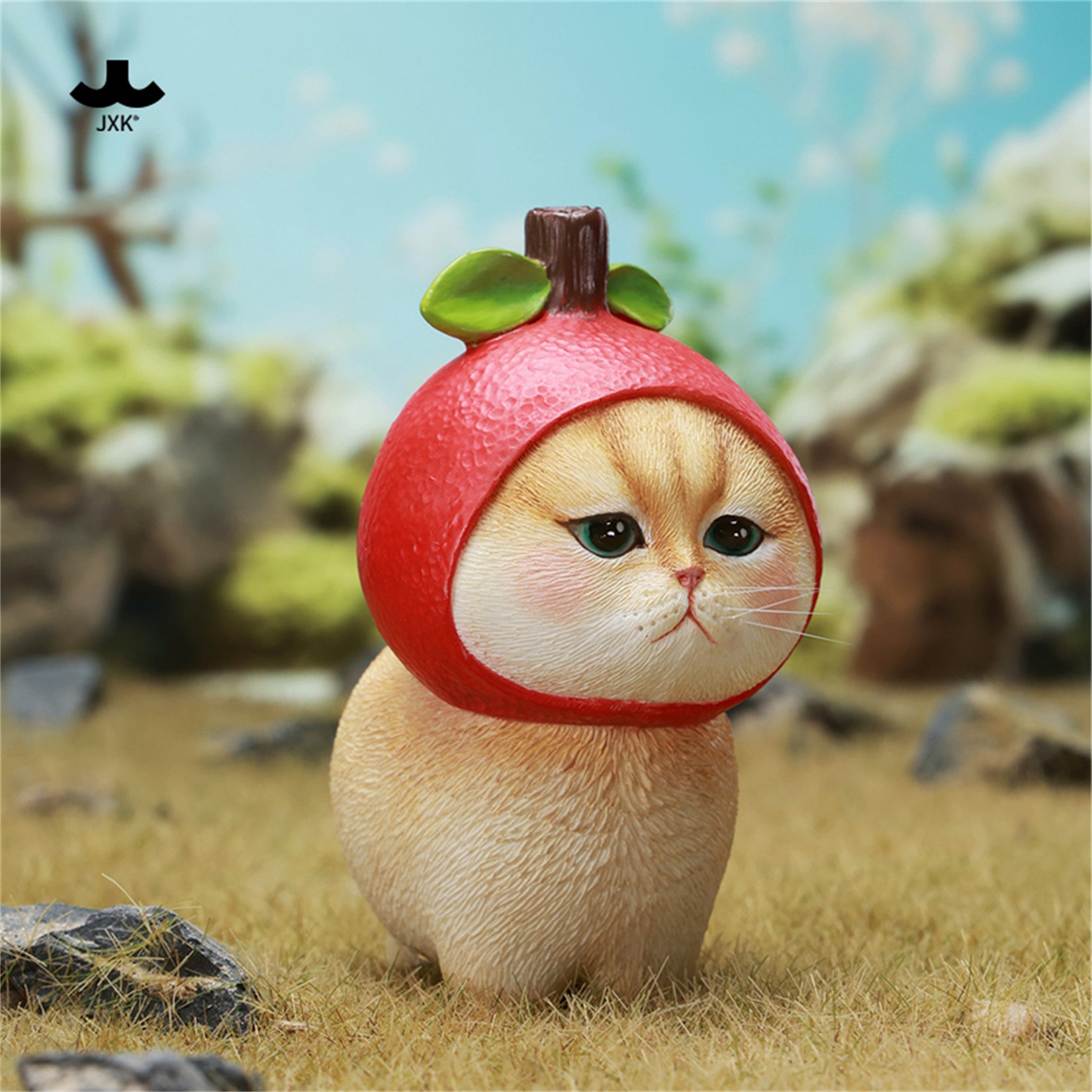 JXK Pawpple Cat Figure