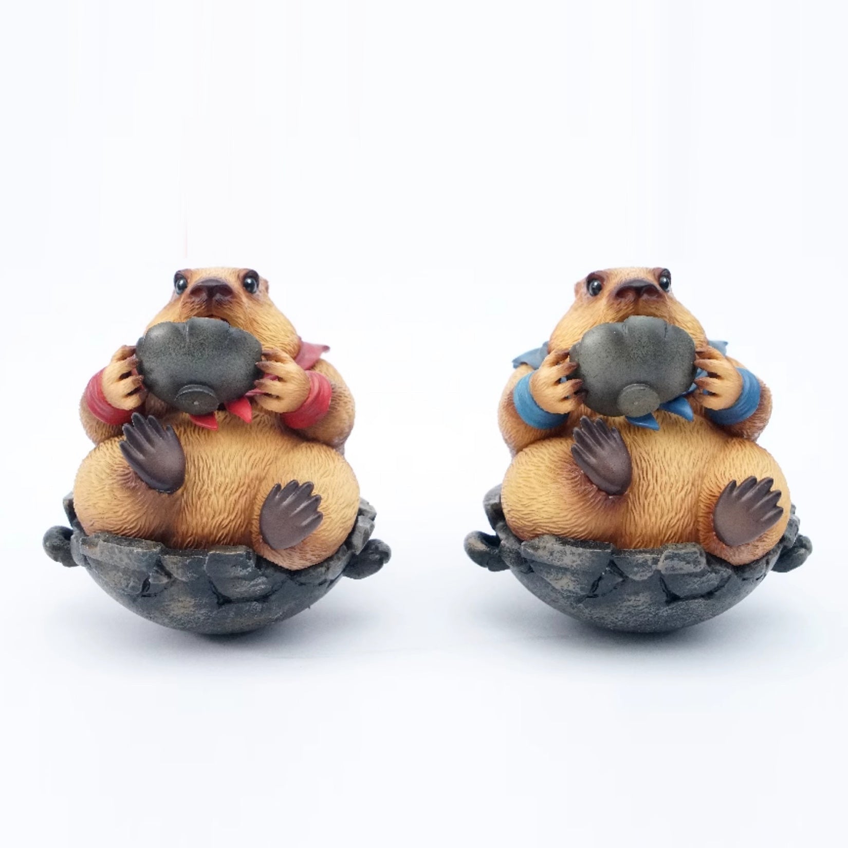 Marmots Model Resin Figure