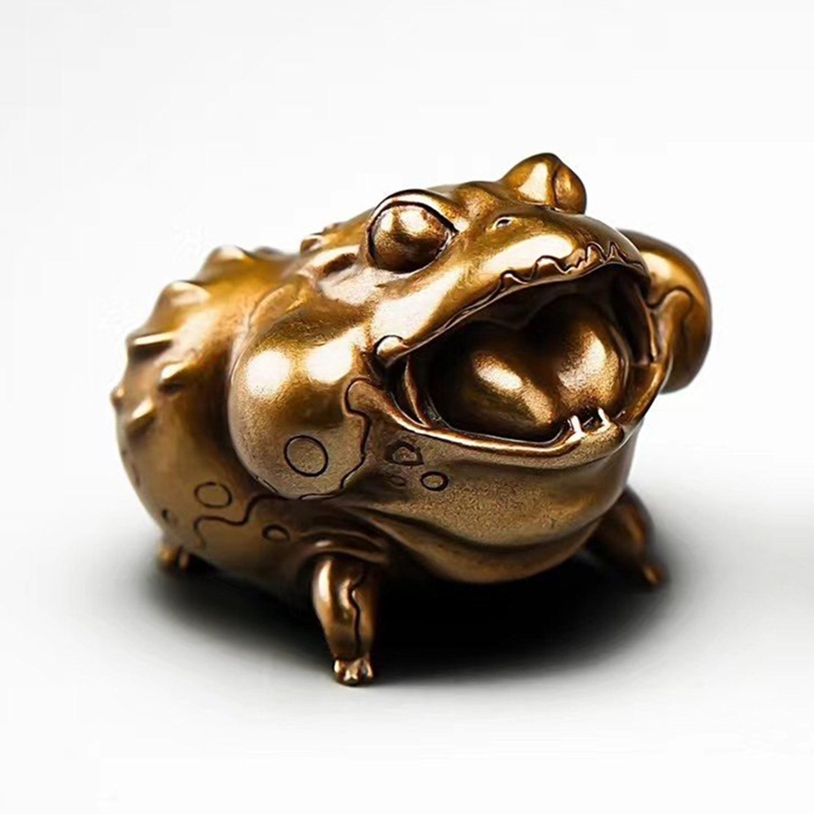BOWUZHI Studio Toad Statue Frog Model