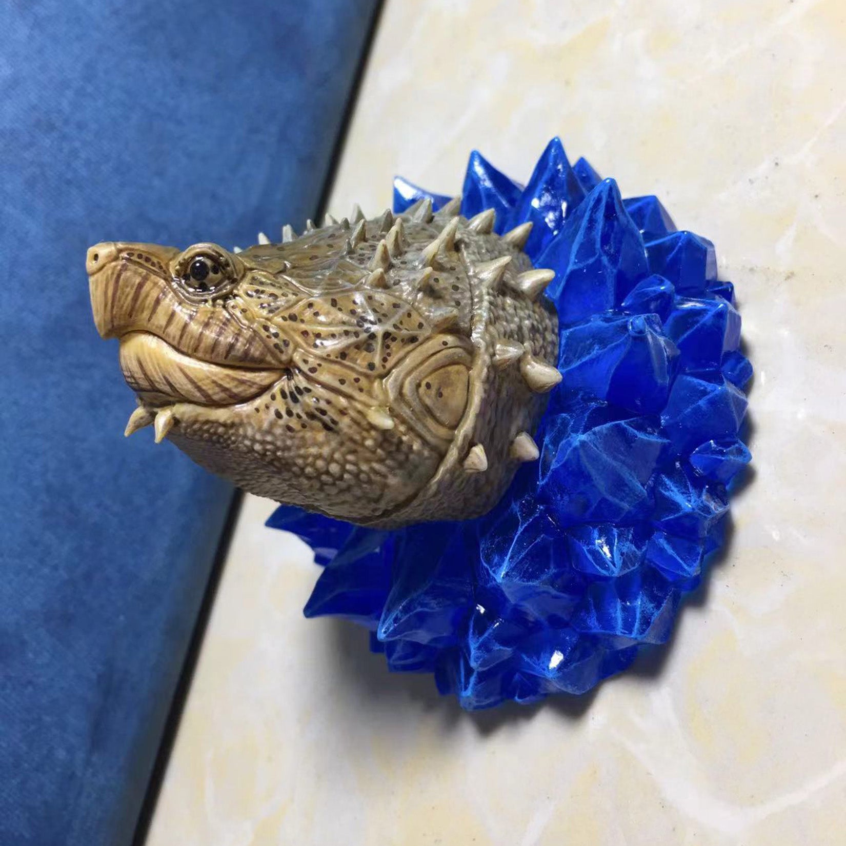 Chelydridae Resin Fridge Magnet Model