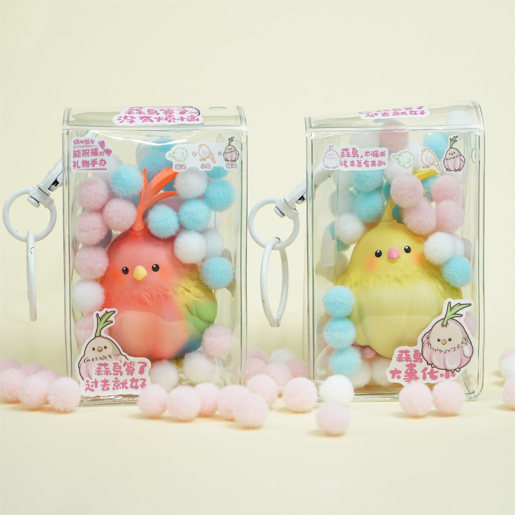 Modèle de charme d'oiseau à l'ail