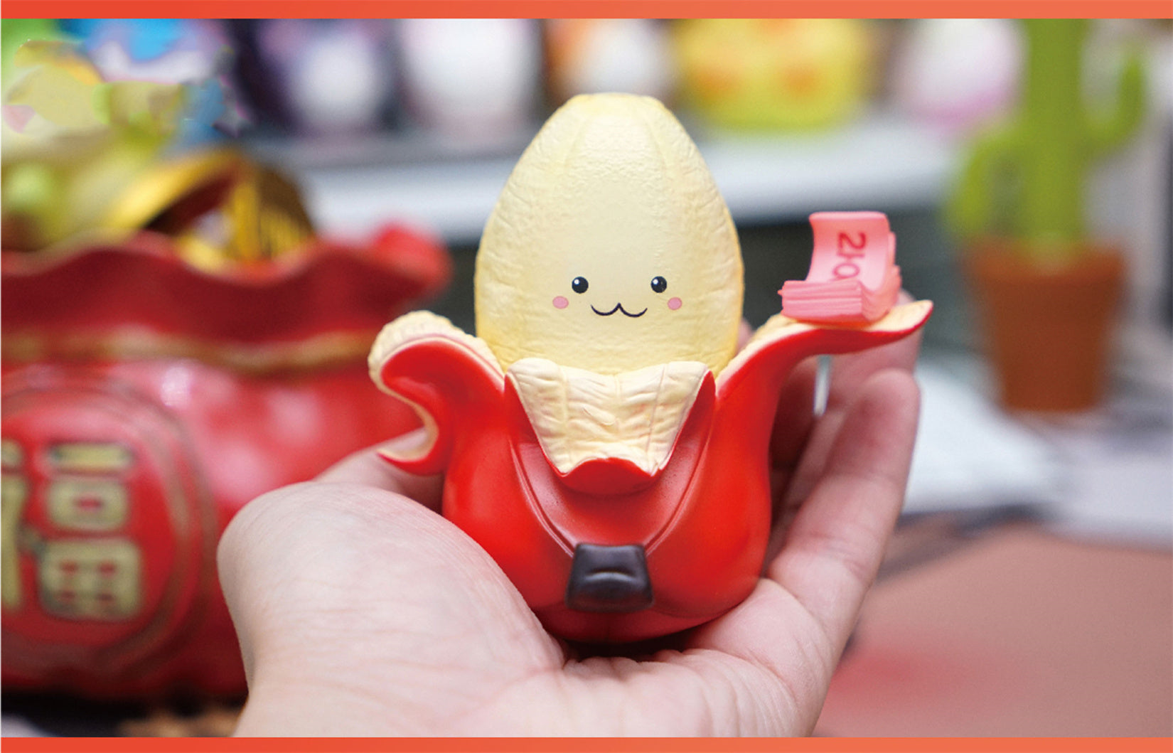 Fortune Bananas Figure Resin Model